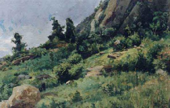 Johann Georg Grimm Trecho de paisagem oil painting picture